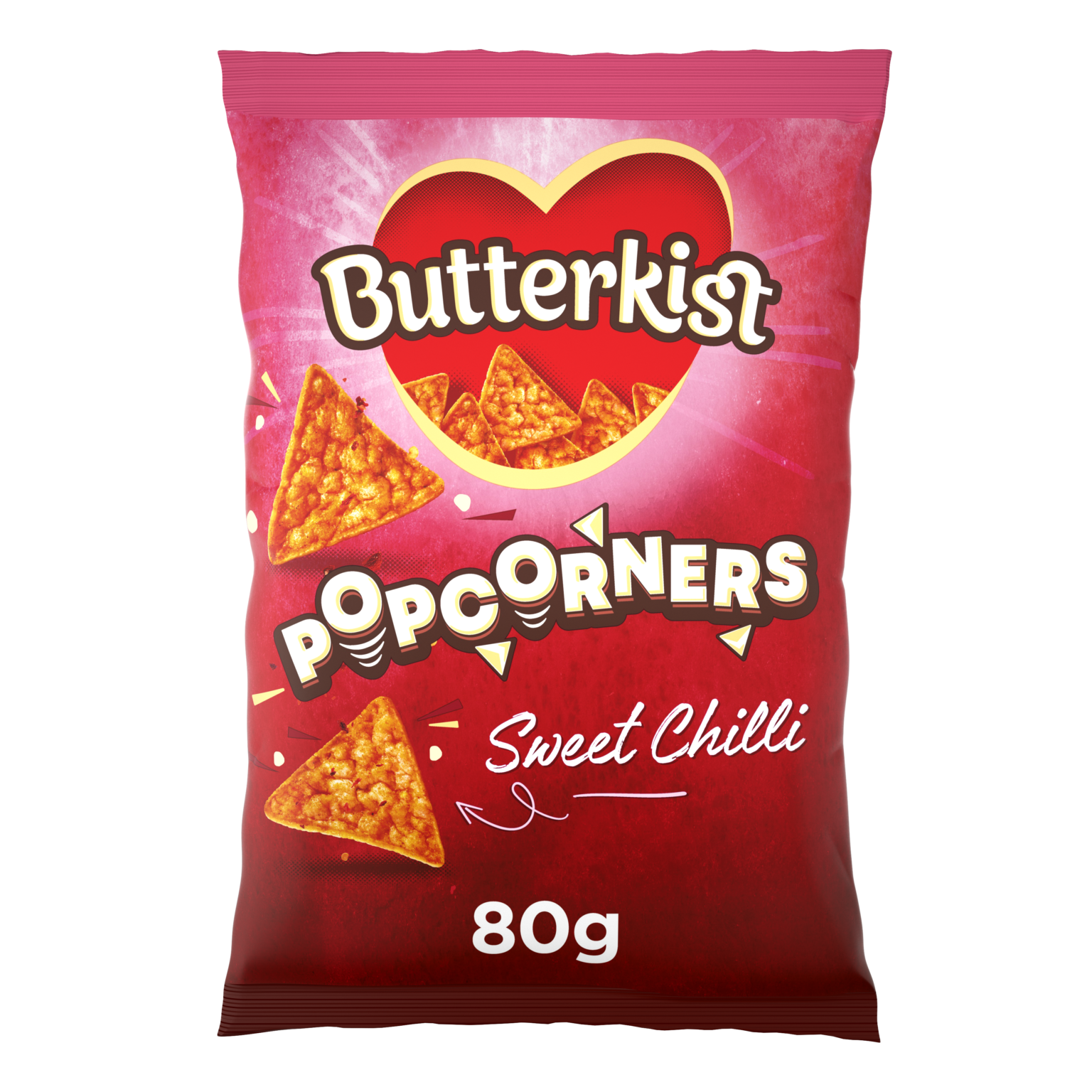 702487_Butterkist Popcorners Sweet Chilli Sharing Popcorn Crisps 80g